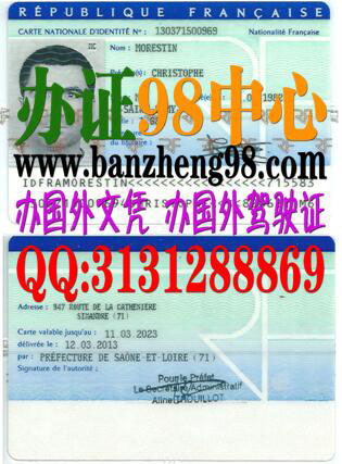 办理法国身份证French identity card